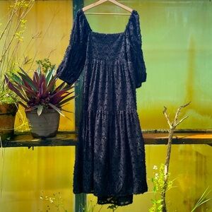 Topshop premium star jacquard midi chuck Size ~ 8